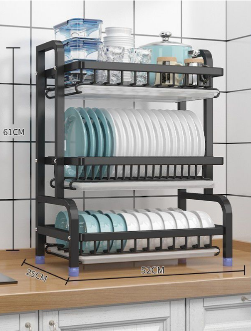 Metal Kitchen Dish Rack - Dorures